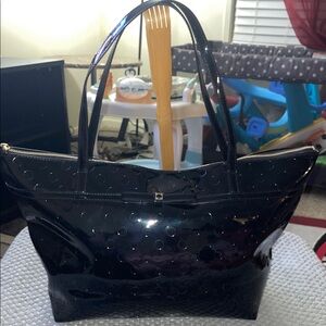 Kate Spade NY Sophie From Camellia StreetCollection Black Patent Leather Tote🔥
